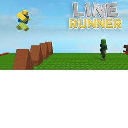 Classic line runner game