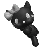 Nightmare Cutesy Hello Kitty Head Companion