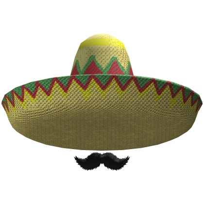 Mexican Hat w/ Mustache