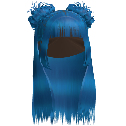 Braided Bun Bussdown Cyan