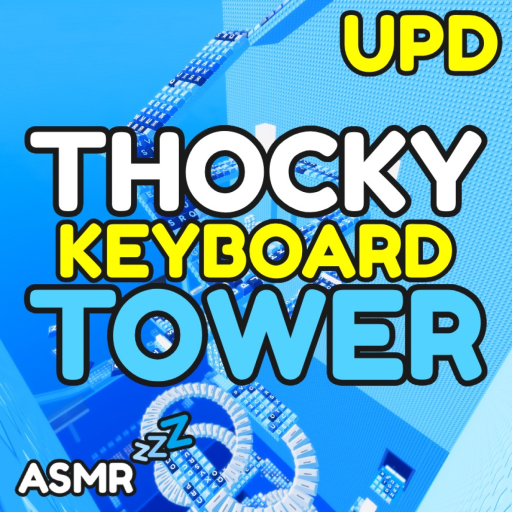 Thocky Keyboard Tower 💤 official Roblox game thumbnail
