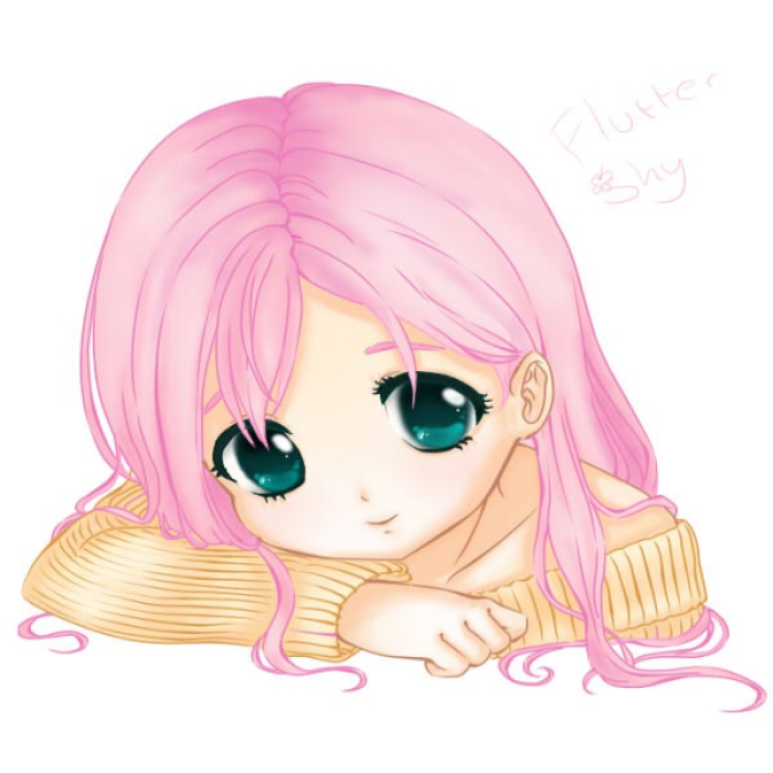 Fluttershy 2Kawaii Roblox decal