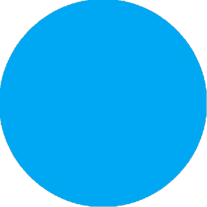 Cartoon Blue Circle Roblox decal