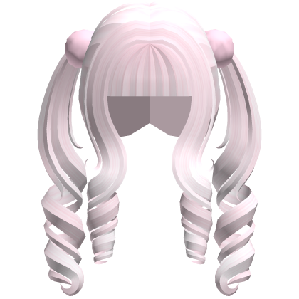 ♪ 〜 Cute Baby Pink Swirly Moe Anime Hair 