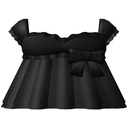 ♡ cute black dolly dress thumbnail