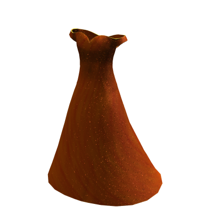 Orange Princess Gala Dress thumbnail