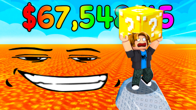 Thumbnail for Roblox game: Save Brainrots from LAVA