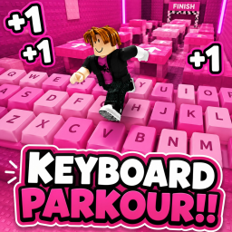 +1 Parkour Keyboard Obby!!