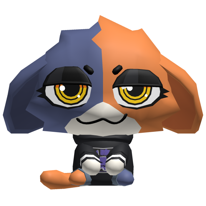 Emo Calico Cat Pal