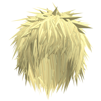yellow messy emo hair v3.