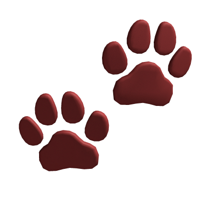 Paw Clips Red