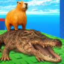 Capybara & Crocodile! [2player Obby] 