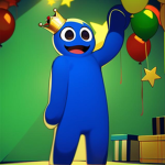 RAINBOW FRIENDS SUPER GAMES FUN ANN AMAZING
