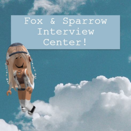Get a job at 🦊Fox & Sparrow Cafe!😋