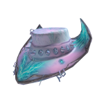 Mourning Nightshade Outlaw Hat (Pastel Frozen Ice)