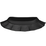 Mini Skirt Black Leather Basic Baddie Chibi 3.0