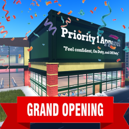 Priority 1 Apparel Homestore [GRAND OPENING!]
