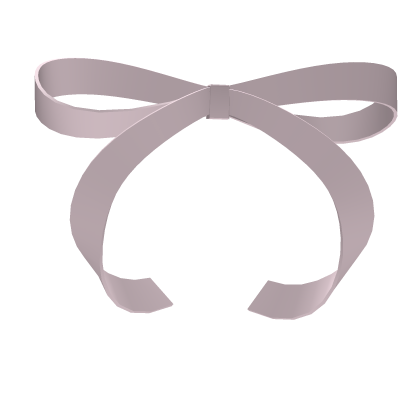 Cute pink bow hairclip ♡ Roblox item