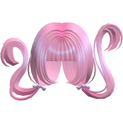 pink spooky halloween floating pigtails