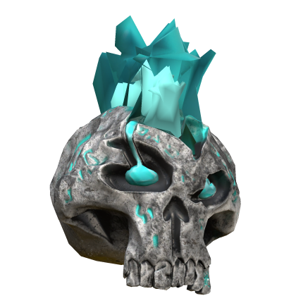 Fire Blue Skull - Left Roblox item