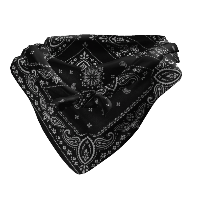 Tied Bandana Face Scarf 1.0