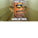 Toes collector
