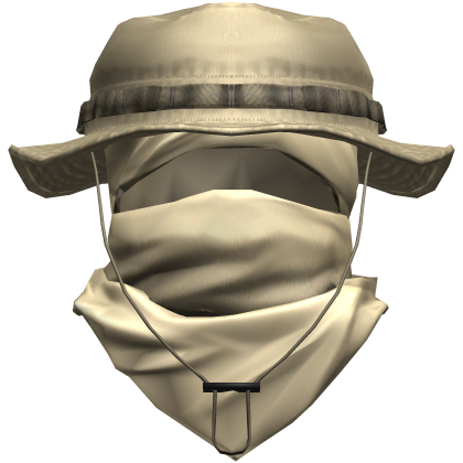 Khaki Balaclava Fisher Hat Military Mask Roblox item