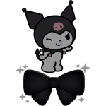 kuromi hairclip