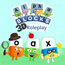 Alphablocks 3D Roleplay icon