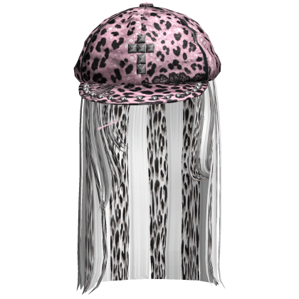 Cheetah White Swag 2016 Straight Long Hair