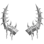 White Ethereal Horns