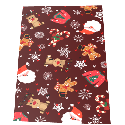 Christmas Gingerbread Man Xmas Cape