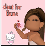 Clout for flame