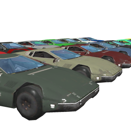 Low-Poly Cyberpunk 2077 Quadra Turbo pack (PBR)