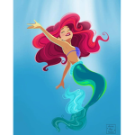 The little mermaids