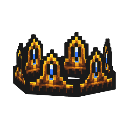 Gold 8-Bit Crown ADD-ON