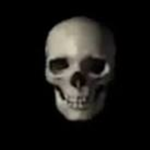 spinning skull