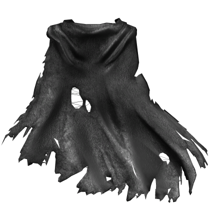 Black Old Windy Traveler Cape 3.0 Roblox item