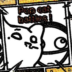 Pop cat battles (100 visits ) New update !