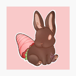 Chocolate bunny group