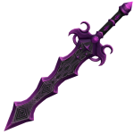 Purple Crescent Star Blade
