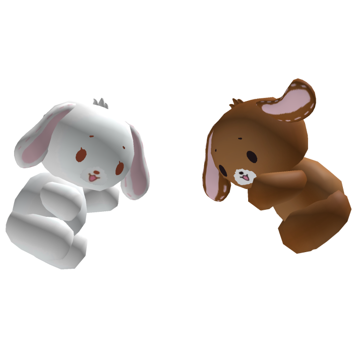 ・ sugar bunnies cute duo