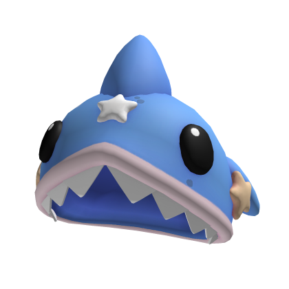 Blue Sharki Hood