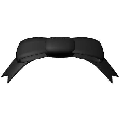 ♡ Cute Bow Add On (Black) Roblox item