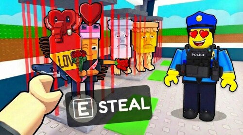 Steal Brainrots From Police ⚠️