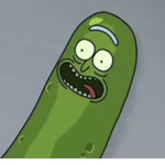 Pickle rick!!!!!!!!!!!!!!!!