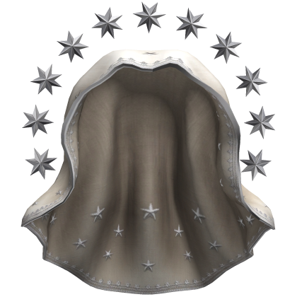 White Blessed Mary Mother of Jesus Crown & Veil Roblox item