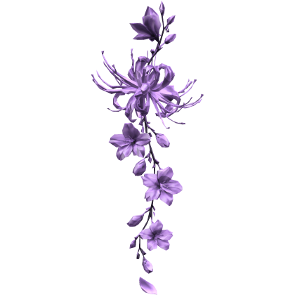 配置 lavender trailing spider lily flower vines
