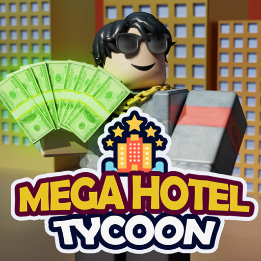 Mega Hotel Tycoon🏰 official Roblox game thumbnail