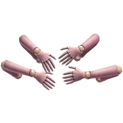 Pink Halloween Doll Arms